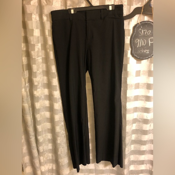 Le Chateau Black Flare Pants - Picture 2 of 6